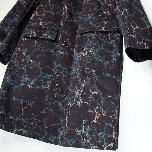 BNWT AW18 DRIES VAN NOTEN MARBLE EYE REVERSIBLE COAT 46 & 48 - Picture 6 of 16